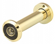 Картинка Глазок дверной FUARO DVZ4, 16/200/70x130 (оптика пластик, угол обзора 200) GP Золото